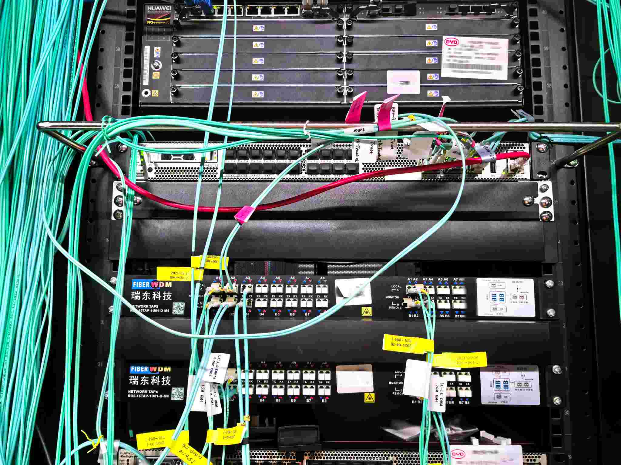 网络分光设备在数据网络安全领域使用的成功案例